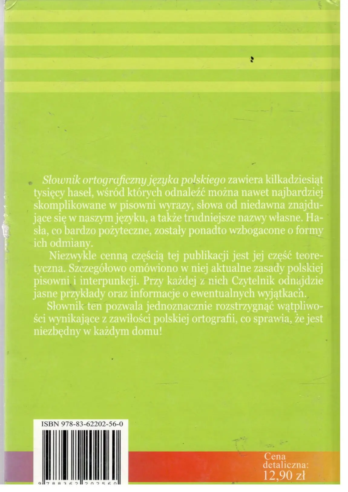 Książka - Słownik ortograficzny A-Z