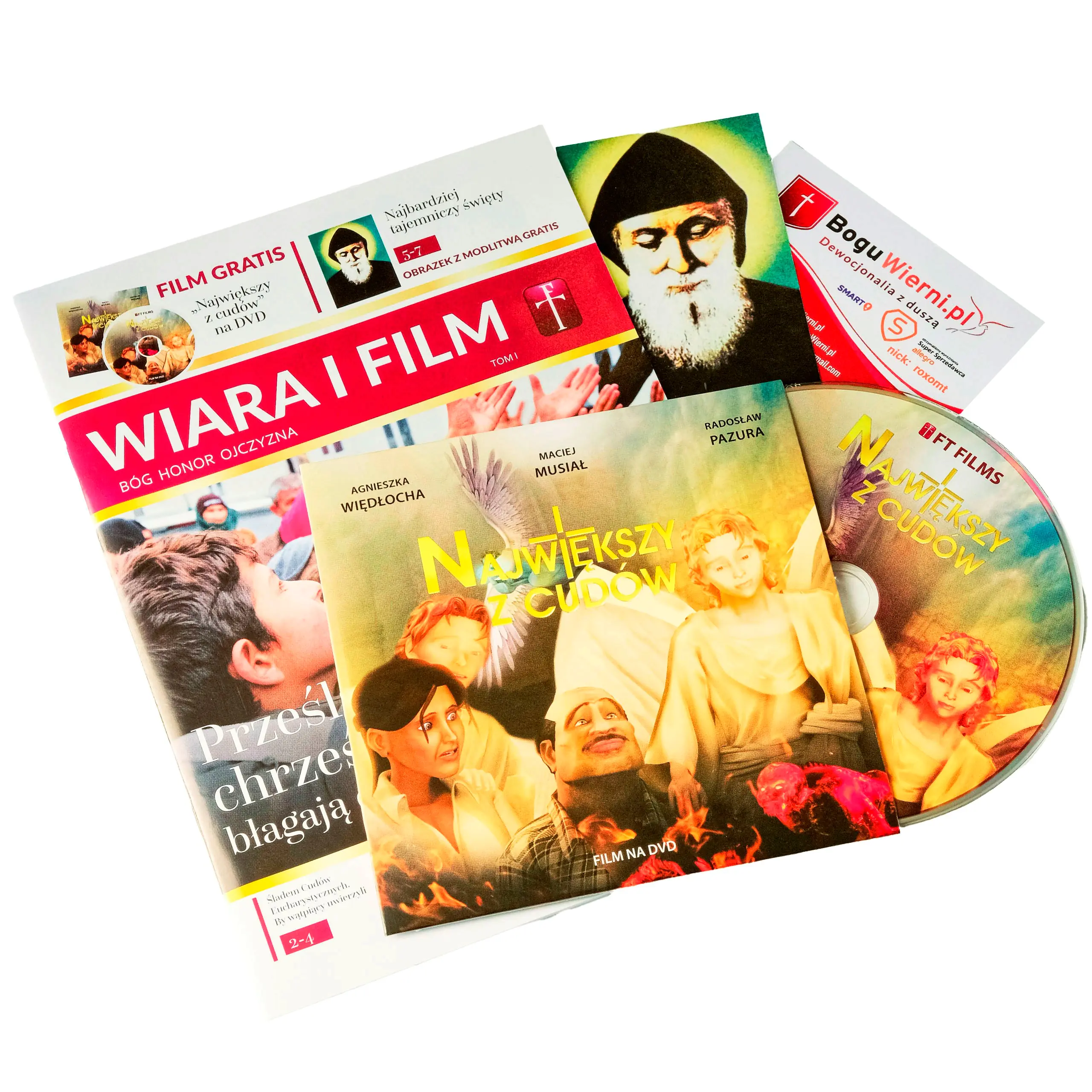 Książka - Największy z cudów (książeczka + DVD)
