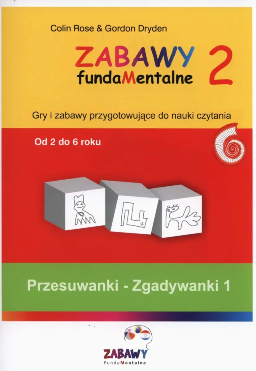 Książka - Zabawy fudamentalne 2. Przesuwanki - zgadywanki 1