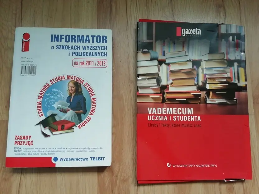 Książka - Informator o szkołach wyższych i policealnych 2011/2012. Outlet