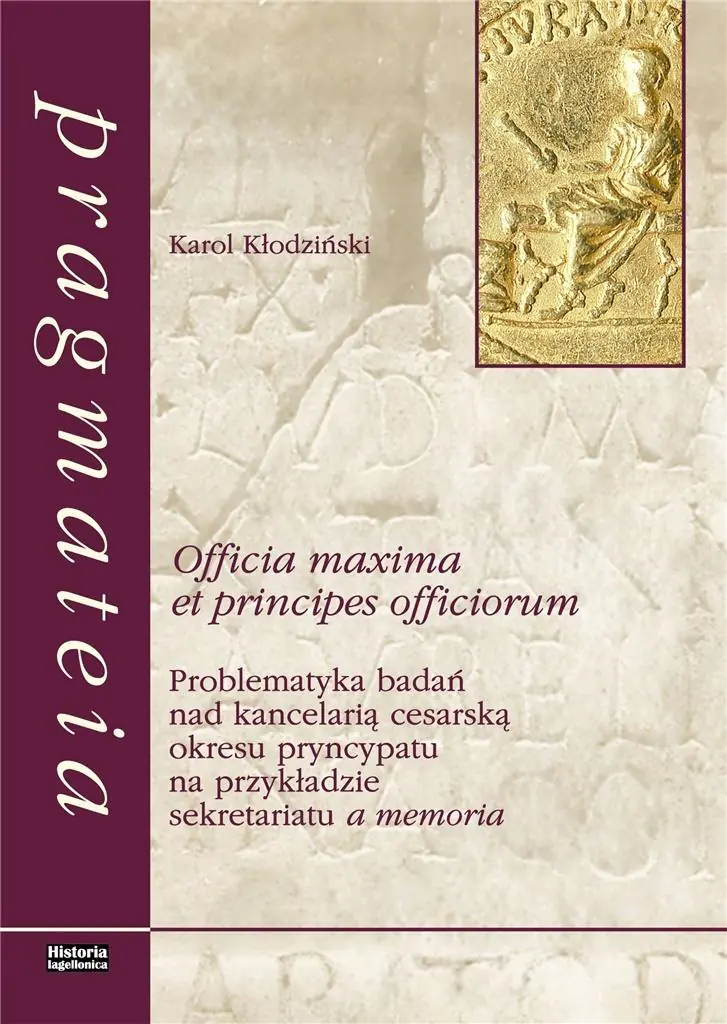 Książka - Officia maxima et principes officiorum