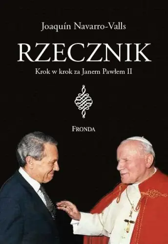 Książka - Rzecznik. Krok w Krok za Janem Pawłem II