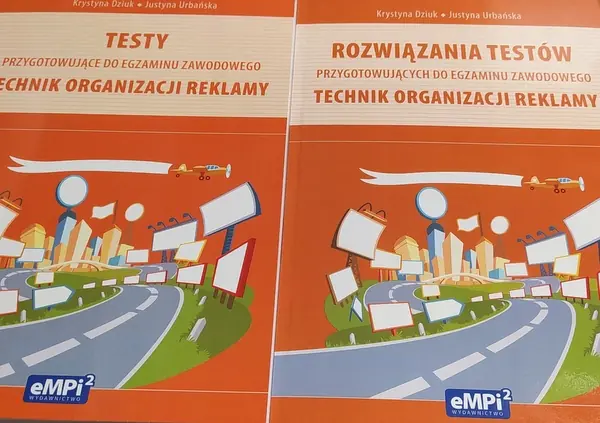 Książka - Testy przyg. do egz. zaw. technik organiz. reklamy