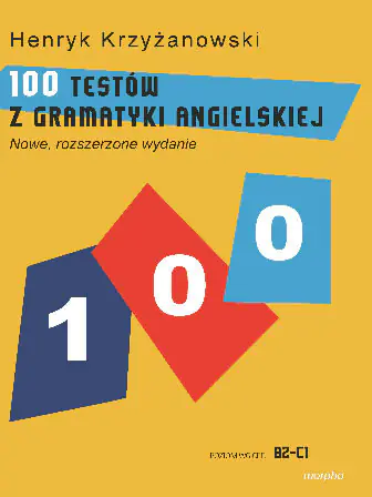 Książka - 100 testów z gramatyki angielskiej