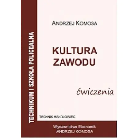 Książka - Kultura zawodu ćwiczenia EKONOMIK