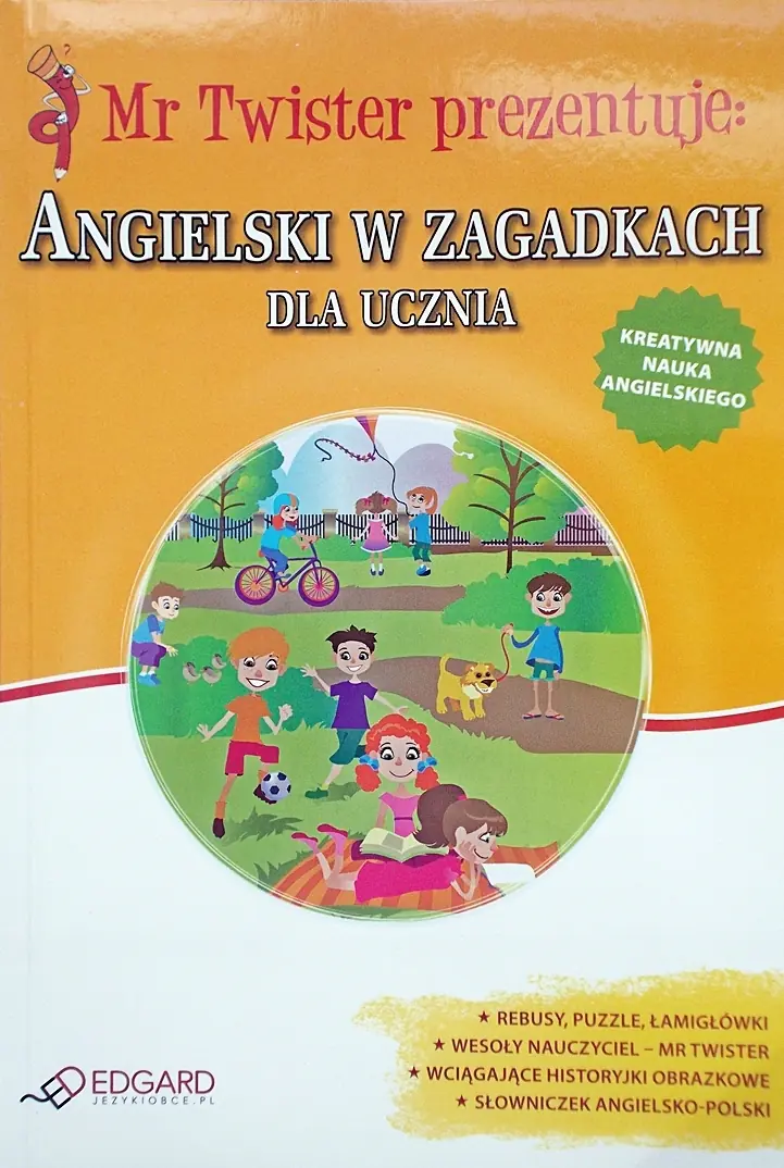 Książka - Mr Twister: Angielski w zagadkach dla ucznia