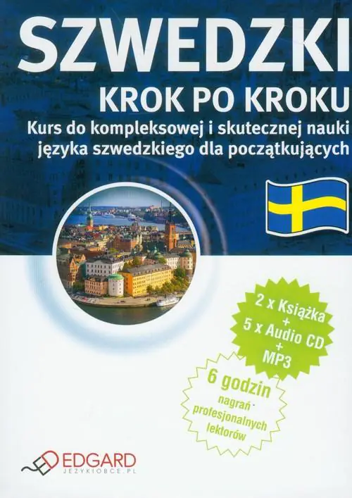 Książka - Szwedzki. Krok po kroku. Poziom A1-B1 + CD