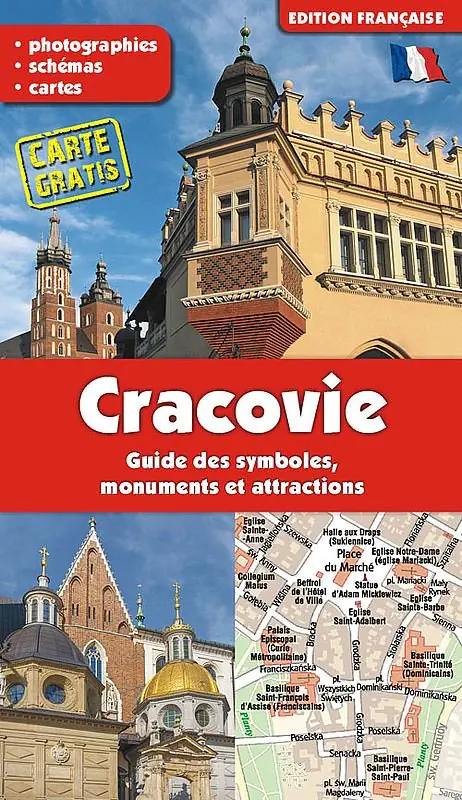 Książka - Kraków. Przewodnik po symbolach, zabytkach i atrakcjach