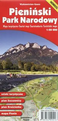 Książka - Pieniński Park Narodowy. Mapa turystyczna 1:20 000