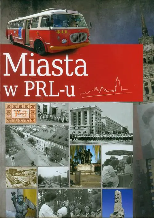 Książka - Miasta w PRL-u Dragon
