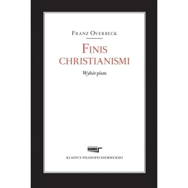 Książka - Finis christianismi. Wybór pism
