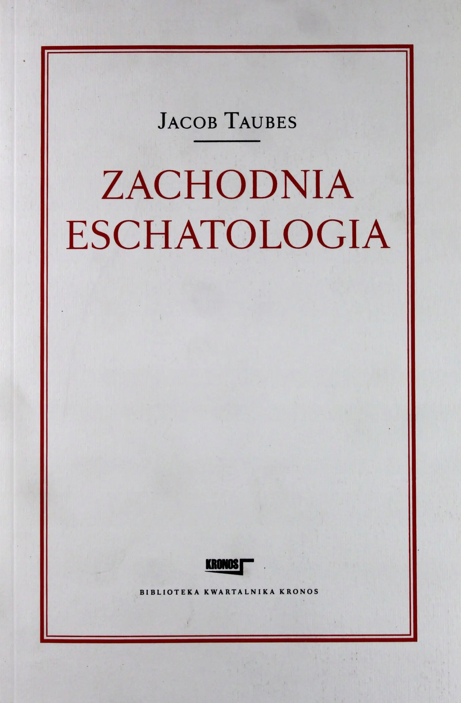 Książka - Zachodnia eschatologia