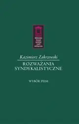 Książka - Rozważania syndykalistyczne