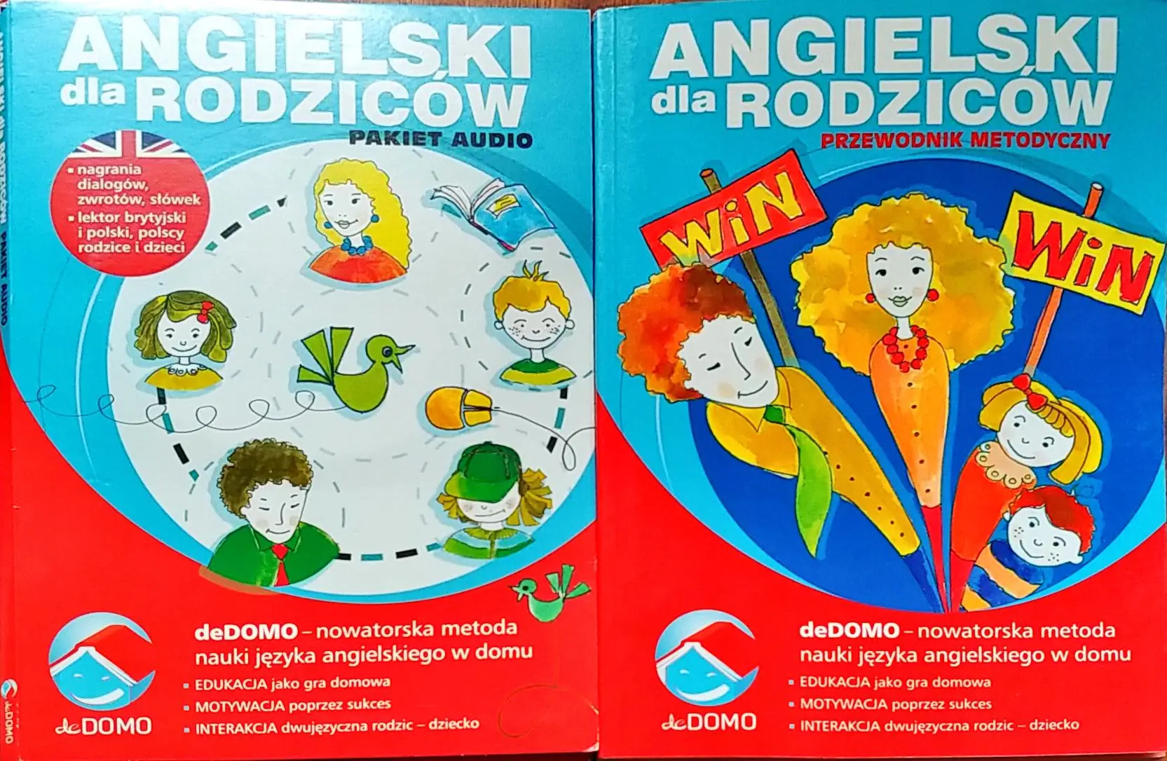 Książka - Angielski dla rodziców Przewodnik metodyczny + 3 płyty CD