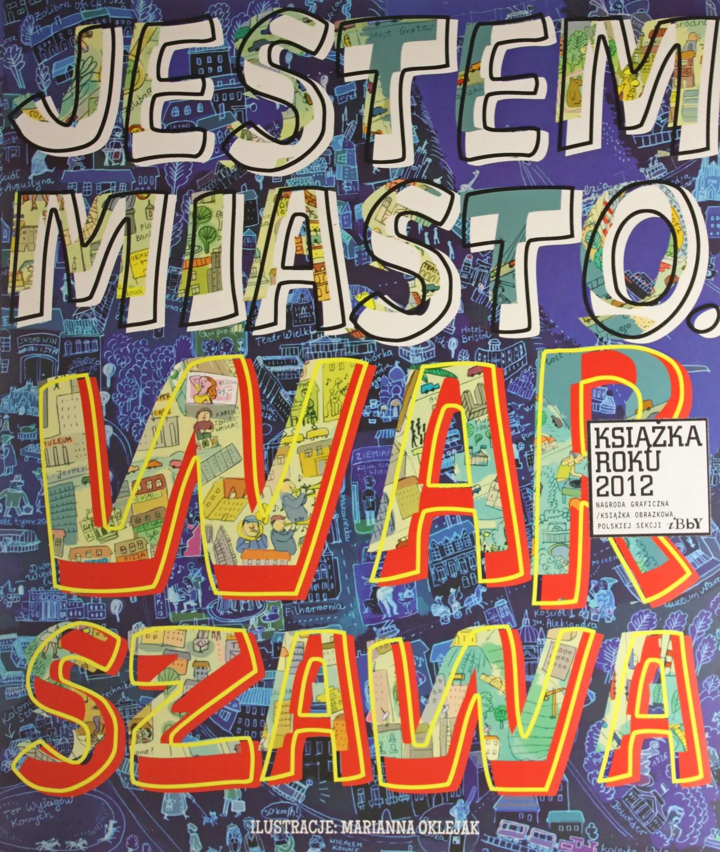 Książka - Jestem miasto Warszawa