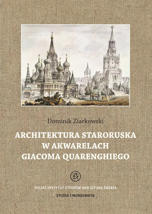 Książka - Architektura staroruska w akwarelach Giacoma Quarenghiego