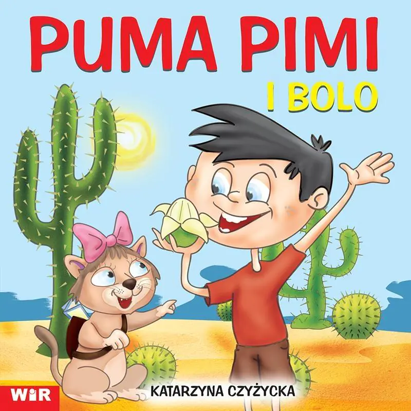 Książka - Puma Pimi i Bolo. Część 2. Sylaby ze spółgłoskami B i L
