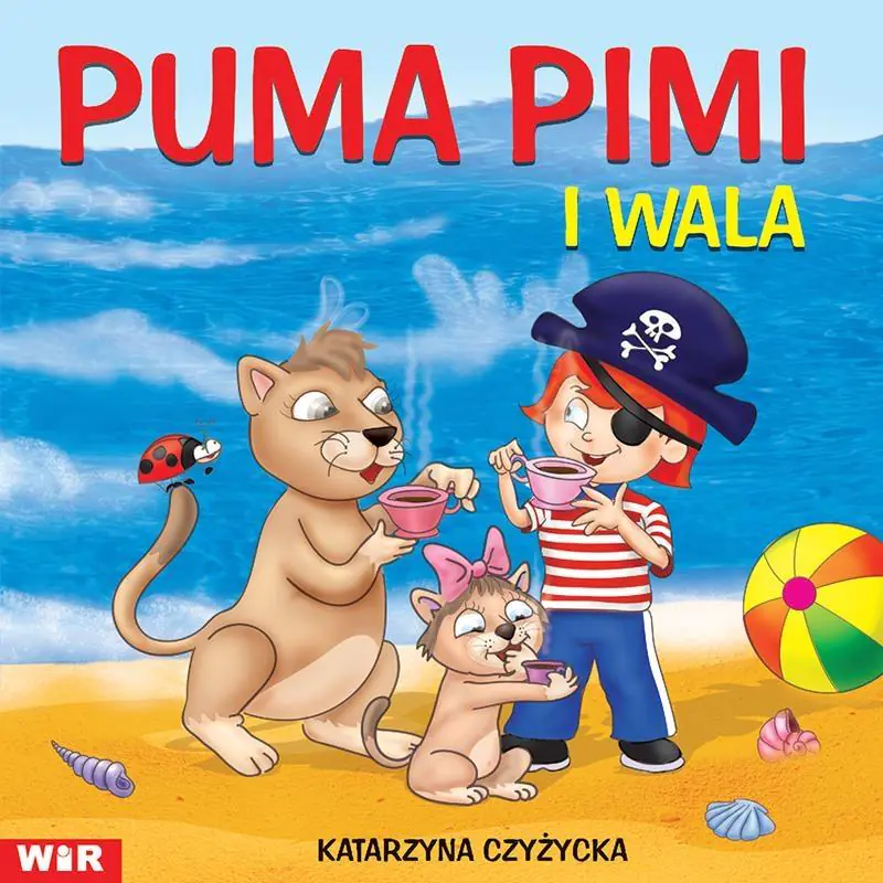 Książka - Puma Pimi i Wala. Część 3. Sylaby ze spółgłoską F i W