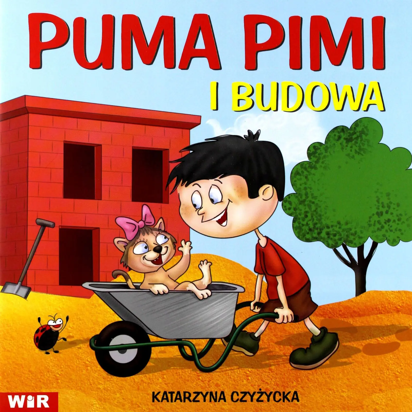 Książka - Puma Pimi i budowa. Część 4. Sylaby ze spółłoskami T i D
