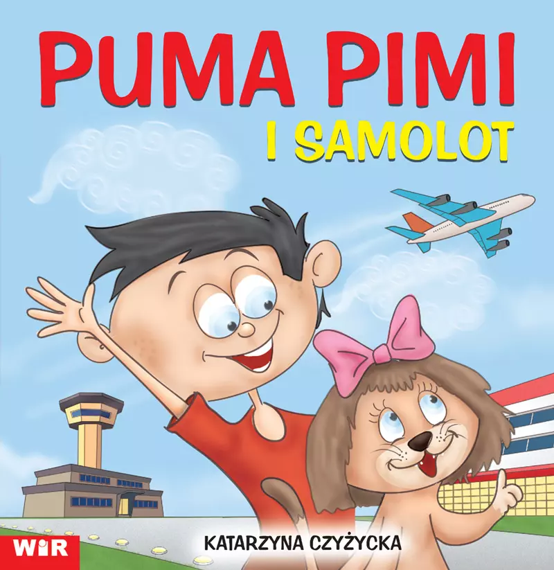 Książka - Puma Pimi i samolot cz. 5 sylaby ze spółgł. S, Z