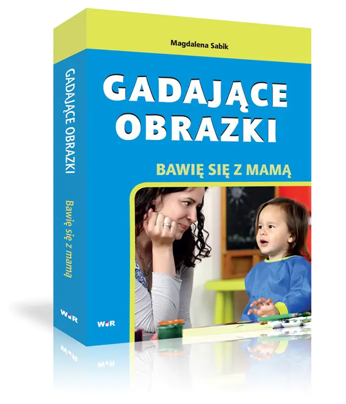 Książka - Gadające obrazki. Bawię się z mamą