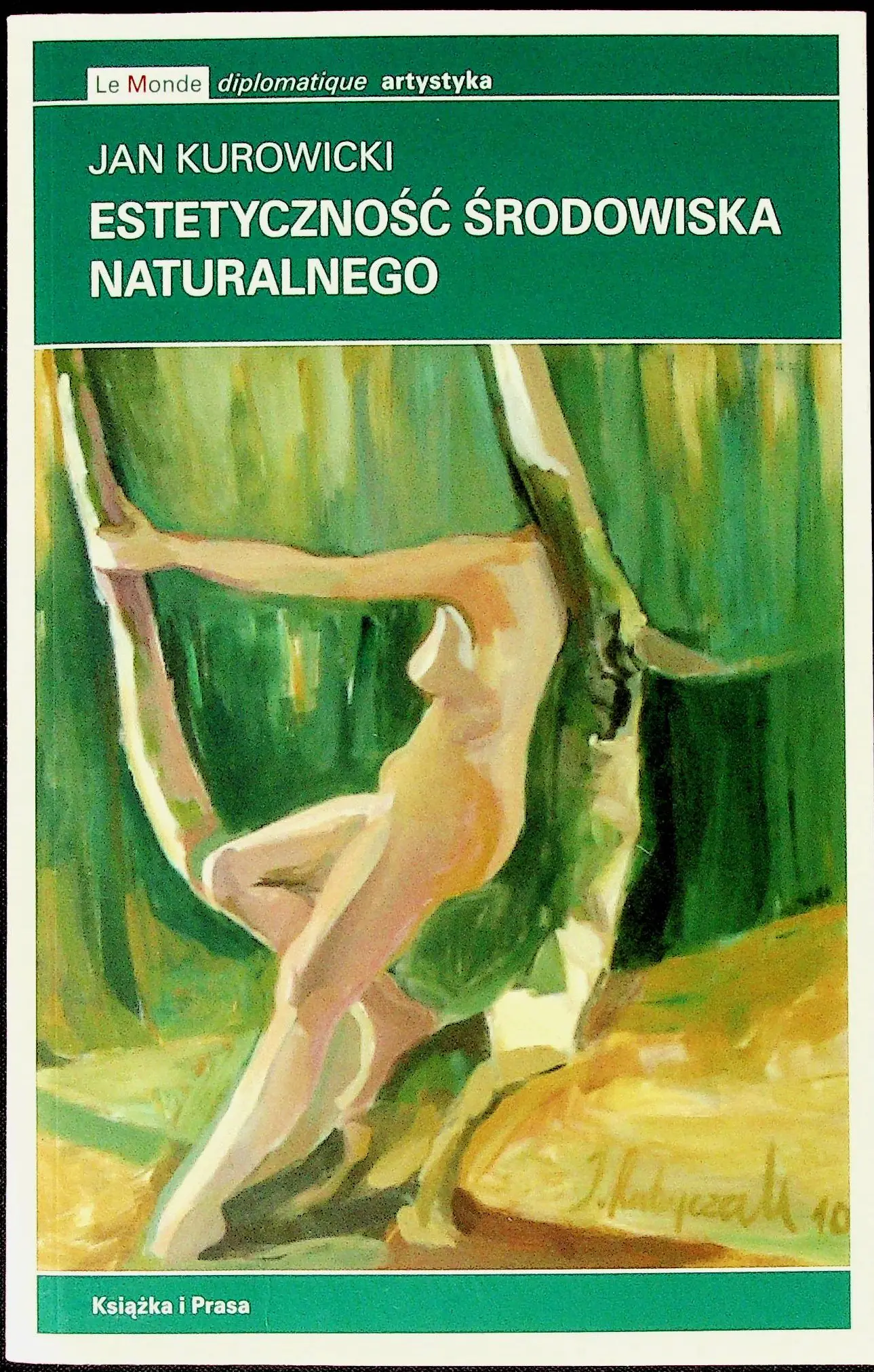 Książka - Estetyczność środowiska naturalnego Jan Kurowicki