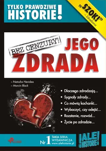 Książka - Jego zdrada Historie prawdziwe