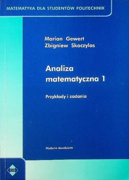Książka - Analiza matematyczna Część 1 Przykłady i zadania
