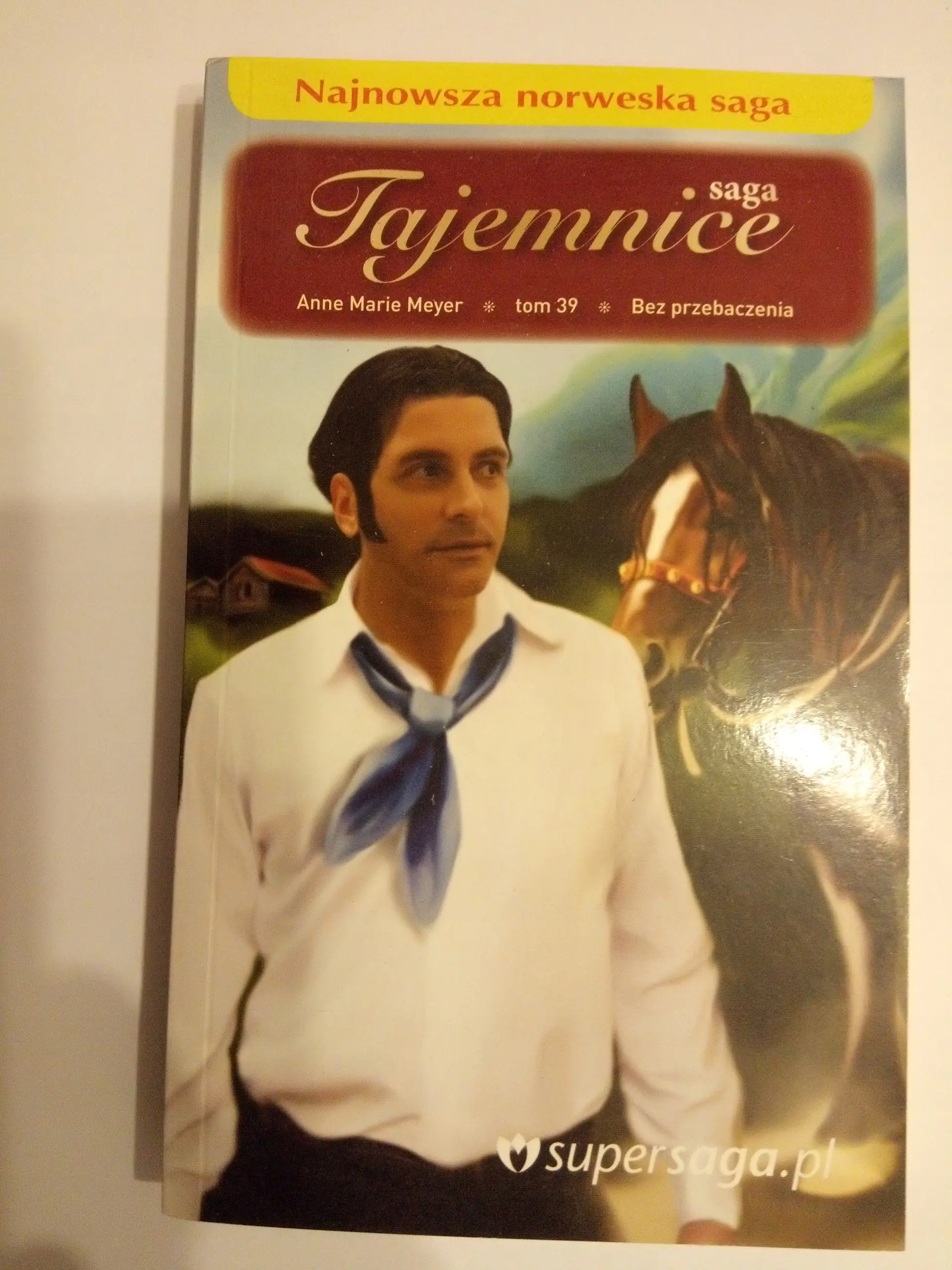 Książka - Saga Tajemnice tom 39 Bez przebaczenia