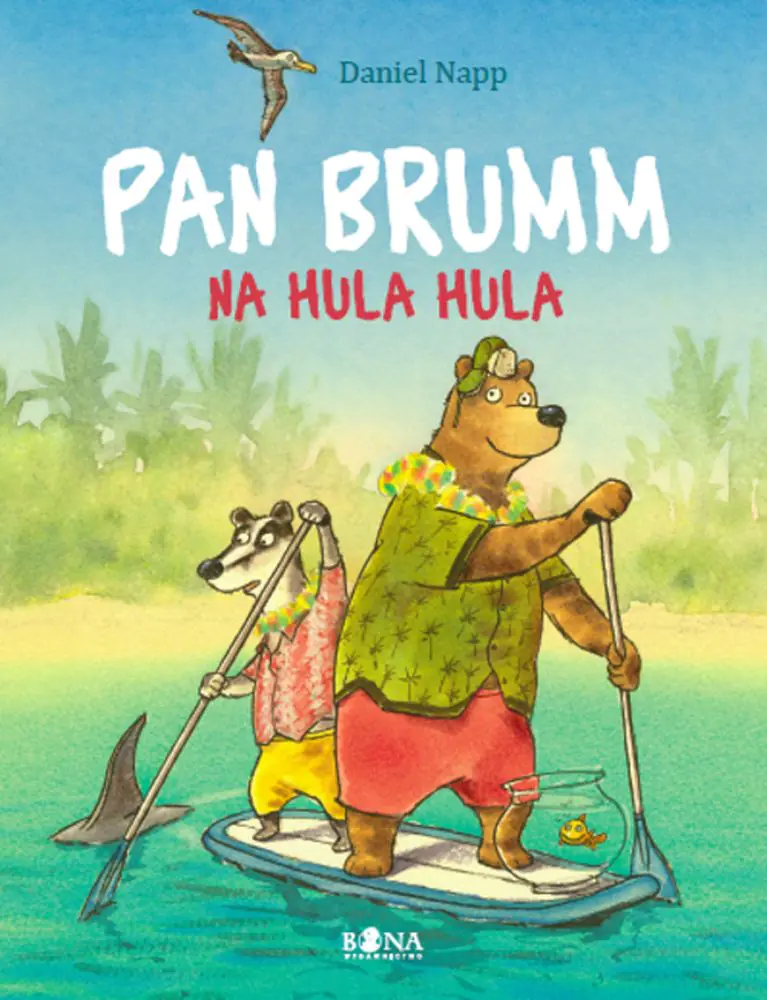 Książka - Pan Brumm na Hula Hula