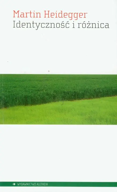Książka - Identyczność i różnica