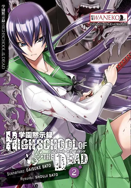 Książka - Highschool of dead. Tom 2