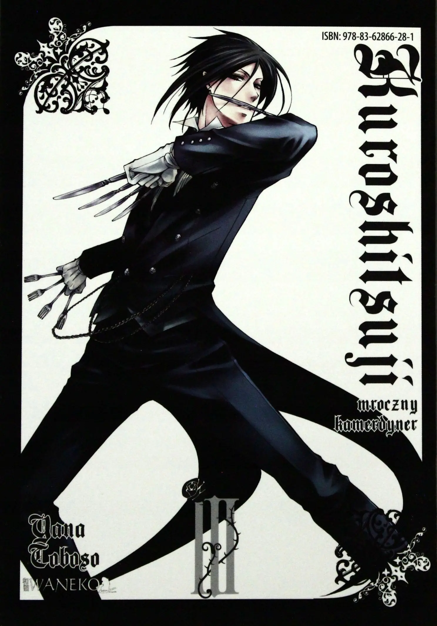 Książka - Kuroshitsuji. Tom 3