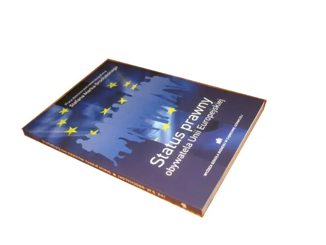 Książka - STATUS PRAWNY OBYWATELA UNII EUROPEJSKIEJ