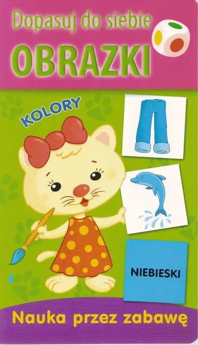 Książka - Dopasuj do siebie obrazki. Kolory