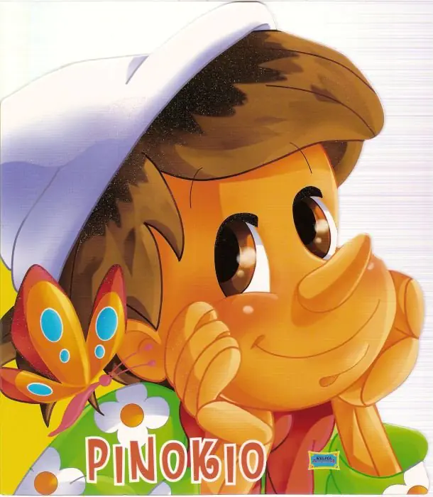 Książka - Bajki kartonowe - Pinokio