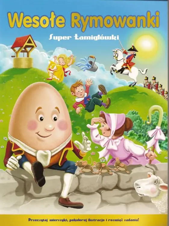 Książka - Wesołe rymowanki. Super łamigłówki