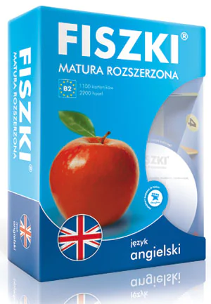 Książka - Angielski. Fiszki - Matura rozszerzona