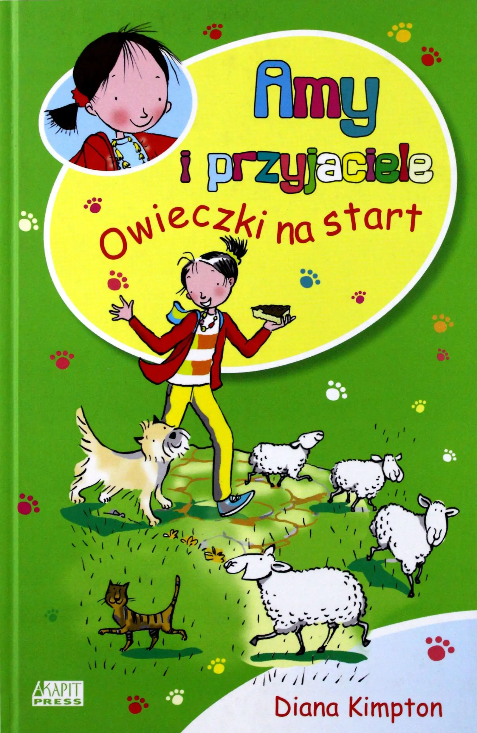 Książka - Amy i przyjaciele. Owieczki na start