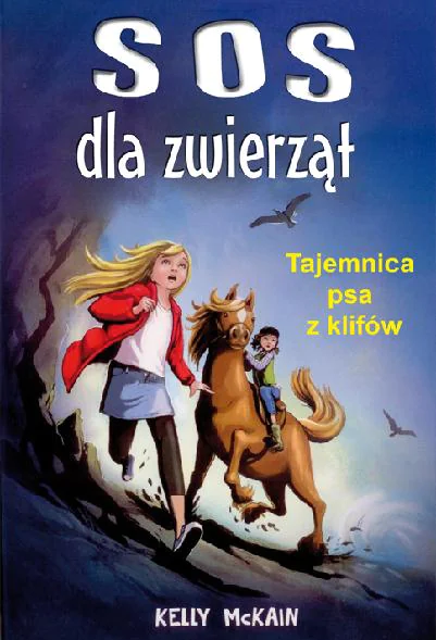 Książka - SOS dla zwierząt. Tajemnica psa z klifów