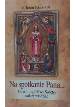 Książka - Na spotkanie Pana Co o liturgii Mszy Świętej