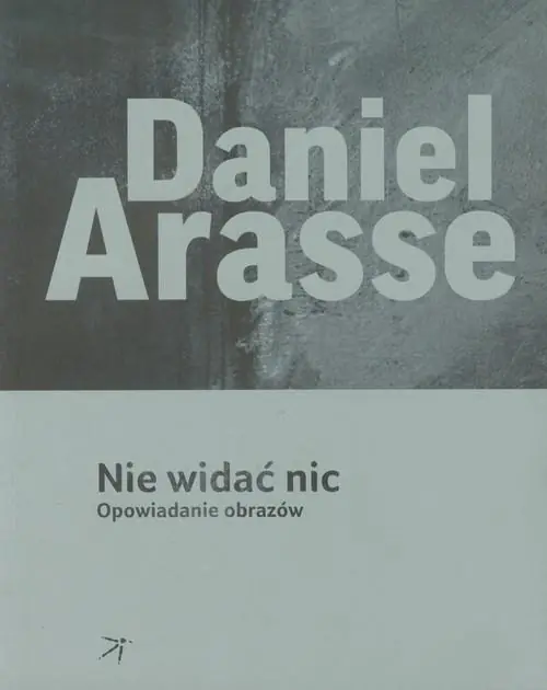 Książka - Nie widać nic. Opowiadanie obrazów