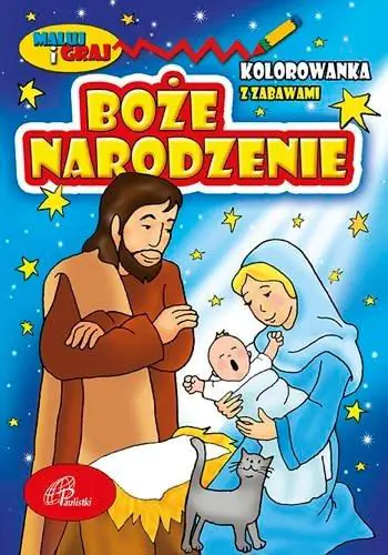 Książka - Boże Narodzenie. Kolorowanka dla dzieci