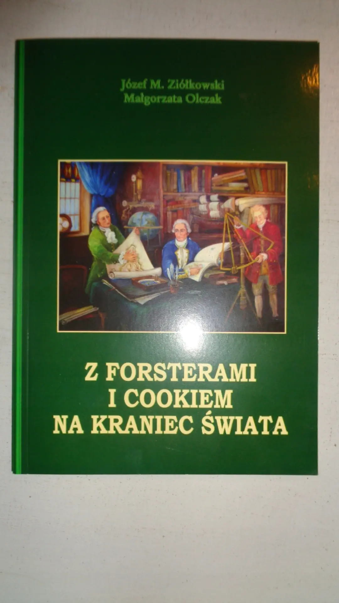 Książka - Z forsterami i cookiem na kraniec świata