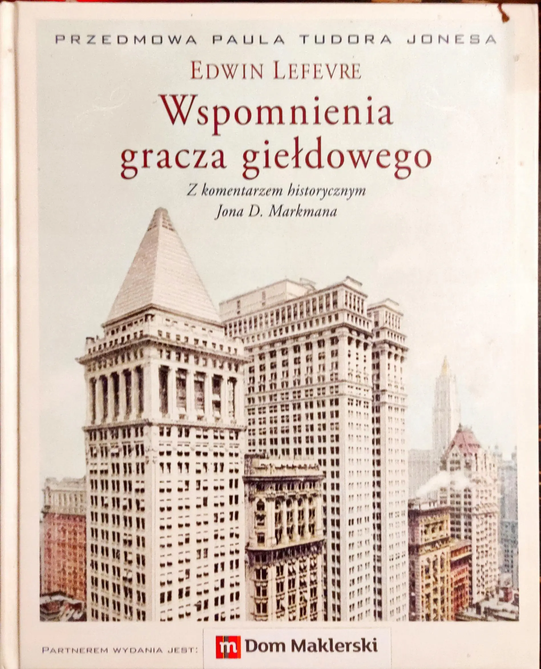 Książka - Wspomnienia gracza giełdowego