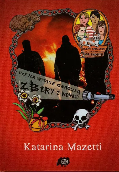 Książka - Kuzyni Karlsson na tropie. Czy na wyspie grasują dzikie wombaty?