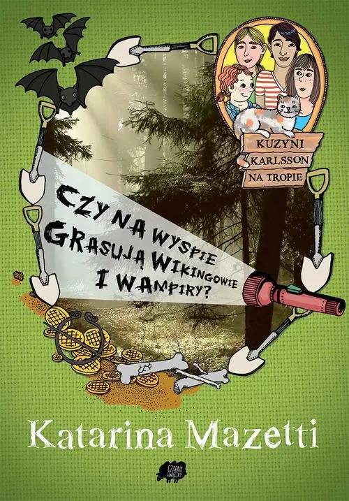 Książka - Kuzyni Karlsson na tropie. Czy na wyspie grasują wikingowie i wampiry?