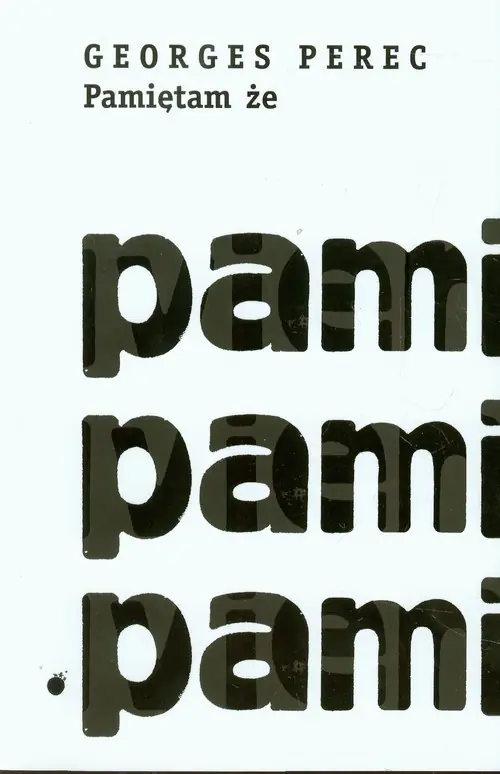 Książka - Pamiętam że