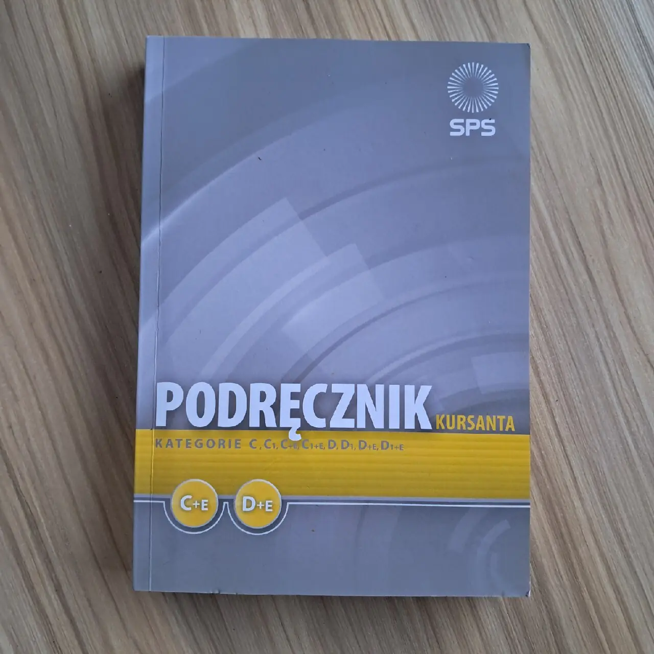 Książka - PODRĘCZNIK KURSANTA - KATEGORIE C,C1,C+E,C1+E, D, D1, D+E, D1+E,