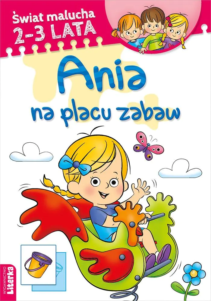 Książka - Świat malucha. Ania na placu zabaw